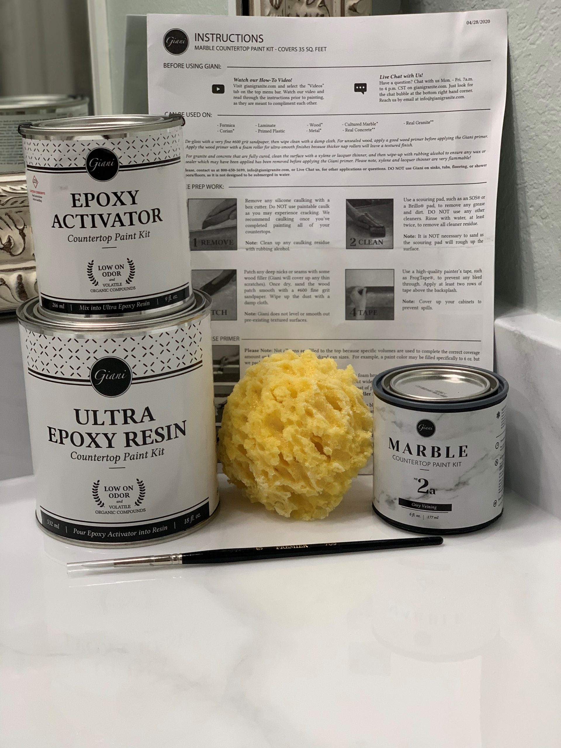 How to DIY a Guest Bathroom Makeover - Roxy Home Living